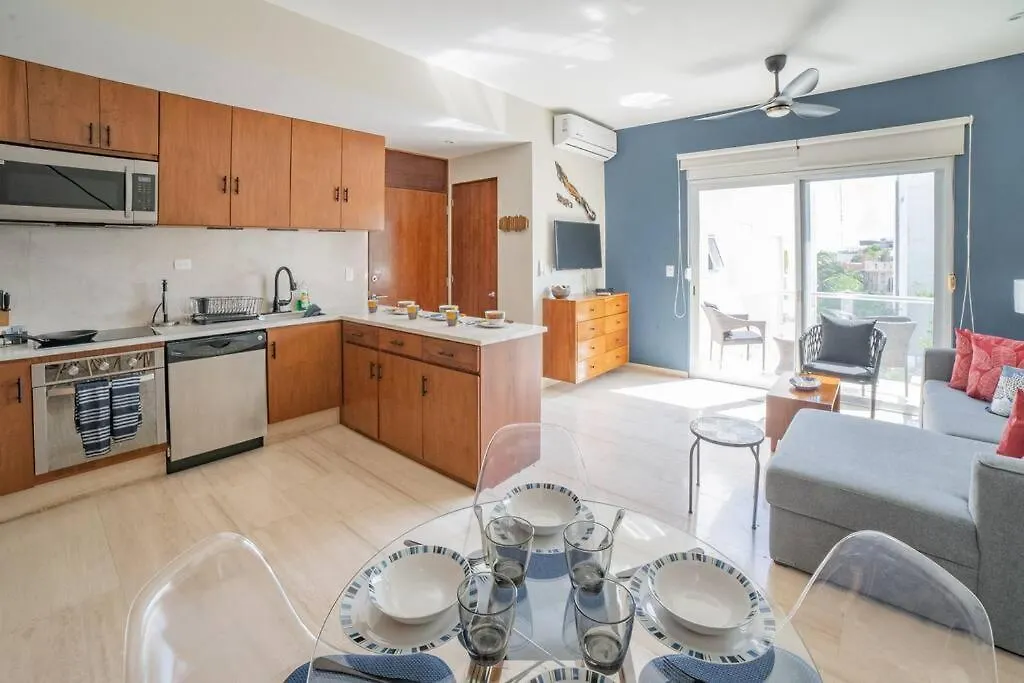 Papaya 15 Exclusive Penthouse With Rooftop And Jacuzzi Playa del Carmen Lägenhet