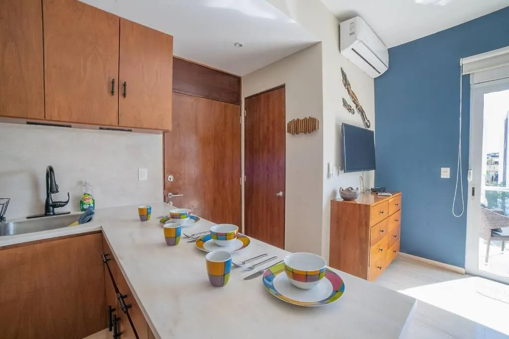 Lägenhet Papaya 15 Exclusive Penthouse With Rooftop And Jacuzzi Playa del Carmen