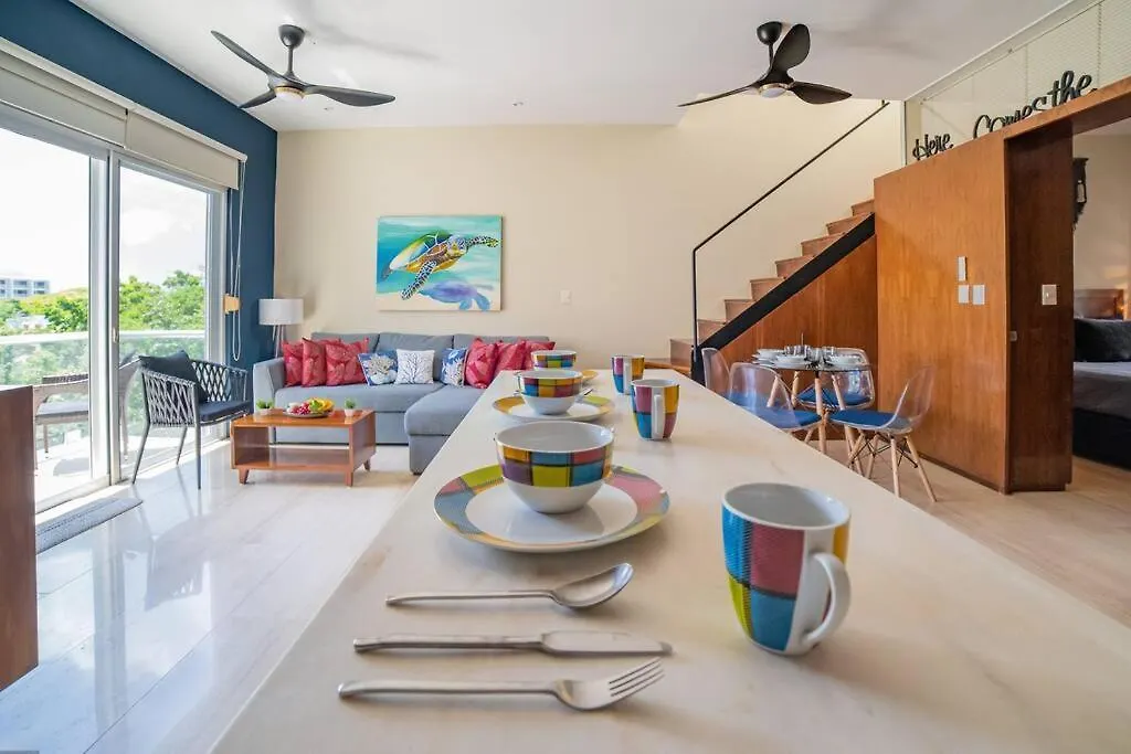 Papaya 15 Exclusive Penthouse With Rooftop And Jacuzzi Playa del Carmen Mexiko